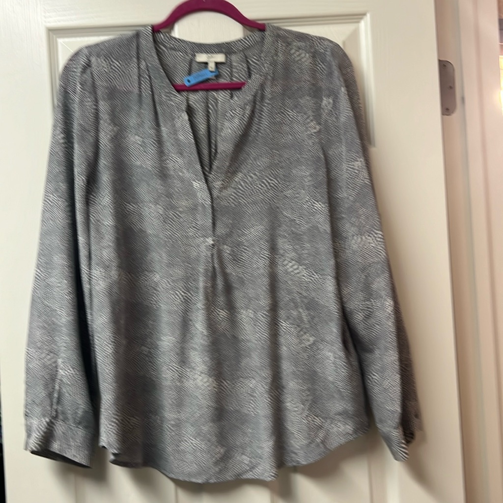 Joie Silk Blouse Size M